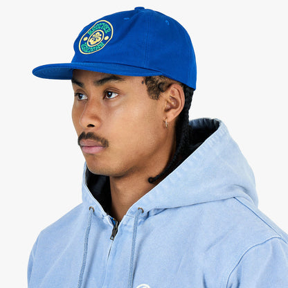 Brother Brother Flower Kine Medallion Cap / Royal
