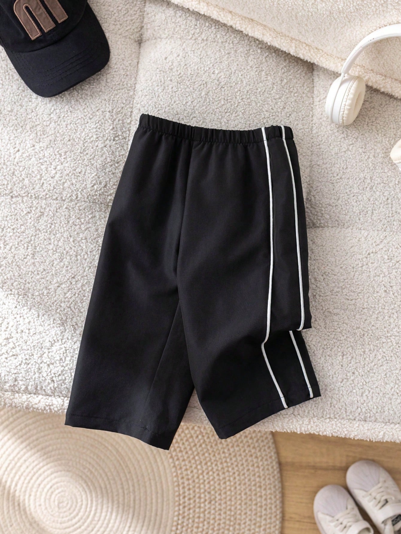 Bubblio 1pc Baby Boy Casual Sports Camo Printed Straight Leg Pants,Cute Daily Comfortable Street Trousers,Suitable For Outings,School,Gatherings,All Seasons