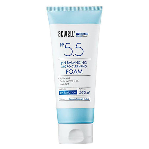 5.5 pH Balancing Micro Cleansing Foam 140ml
