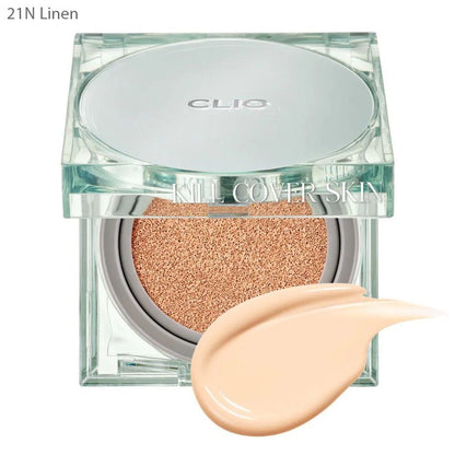 Clio Kill Cover Skin Fixer Cushion 15g x 2ea