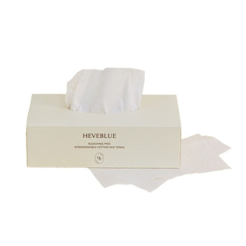 Bleaching-Free Biodegradable Cotton Face Towel (60 pc)