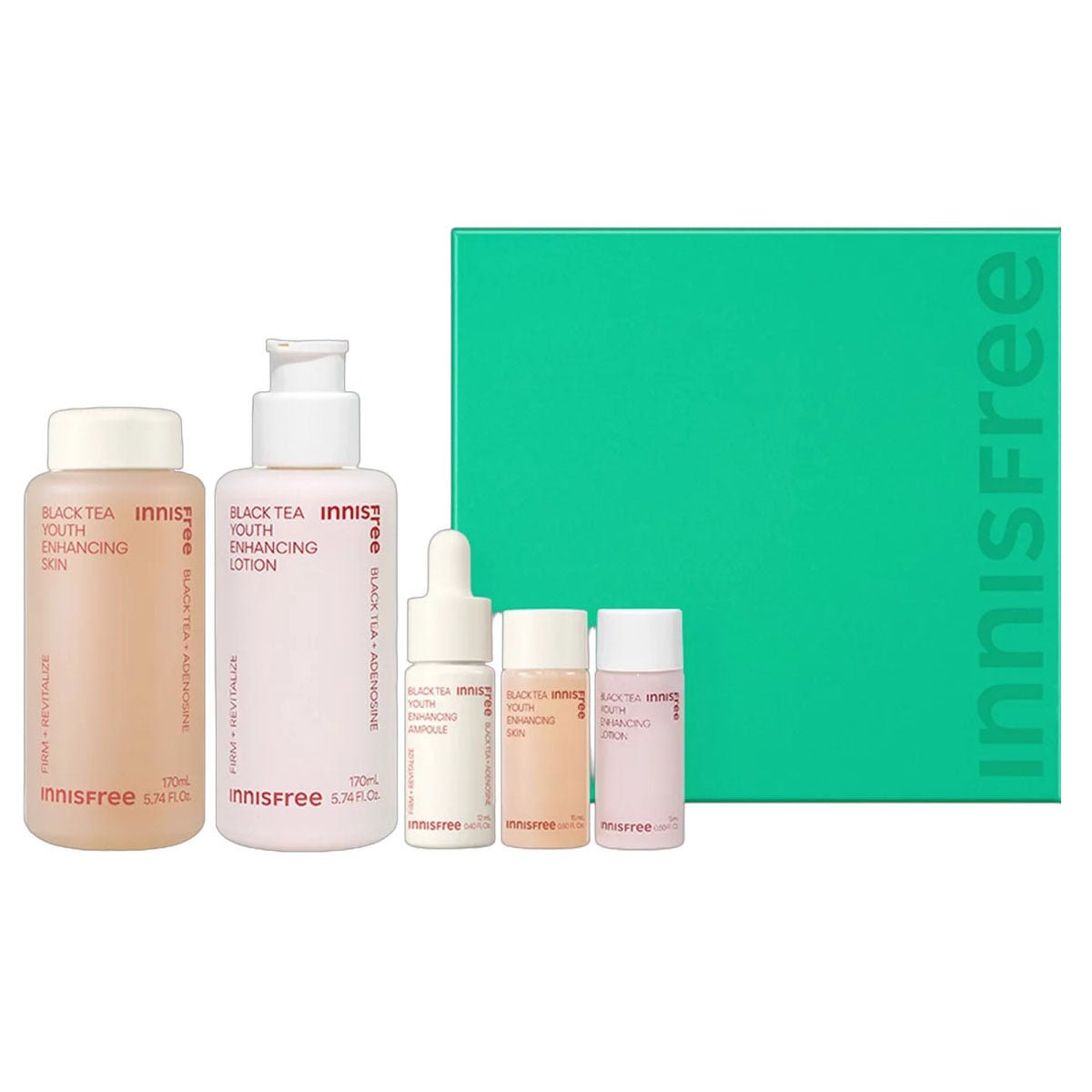 Black Tea Youth Enhancing Skin Care Set (5 pcs)