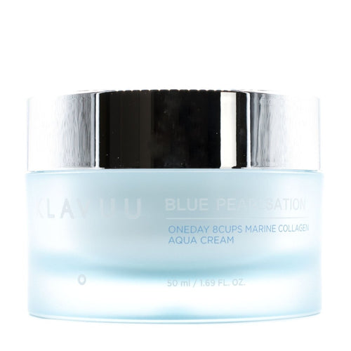 Blue Pearlsation One Day 8 Cups Marine Collagen Aqua Cream 50ml