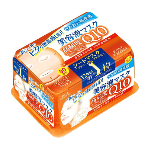 Clear Turn Essence Mask Coenzyme Q10 (30 Masks)