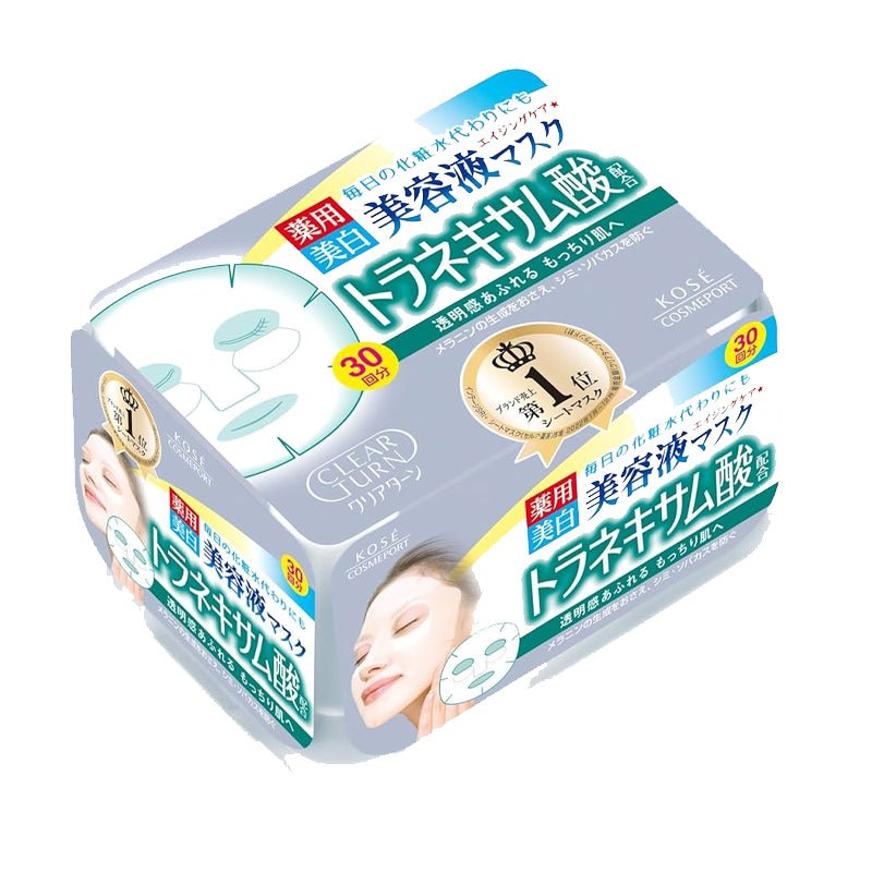 Clear Turn Essence Mask Tranexamic Acid (30 Masks)