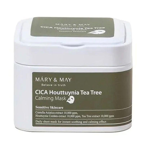 Cica Houttuynia Tea Tree Calming Mask (30pcs) (No Box)