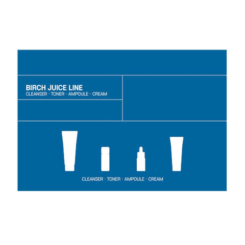 Birch Juice Line Skin Care Trial Kit (4pcs)