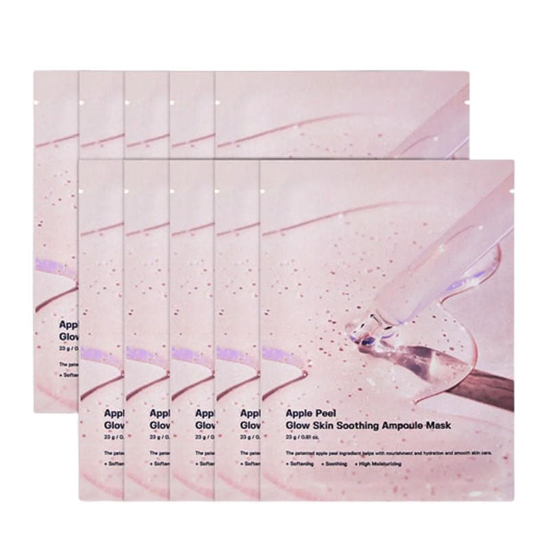 Apple Peel Glow Skin Soothing Ampoule Mask 23ml