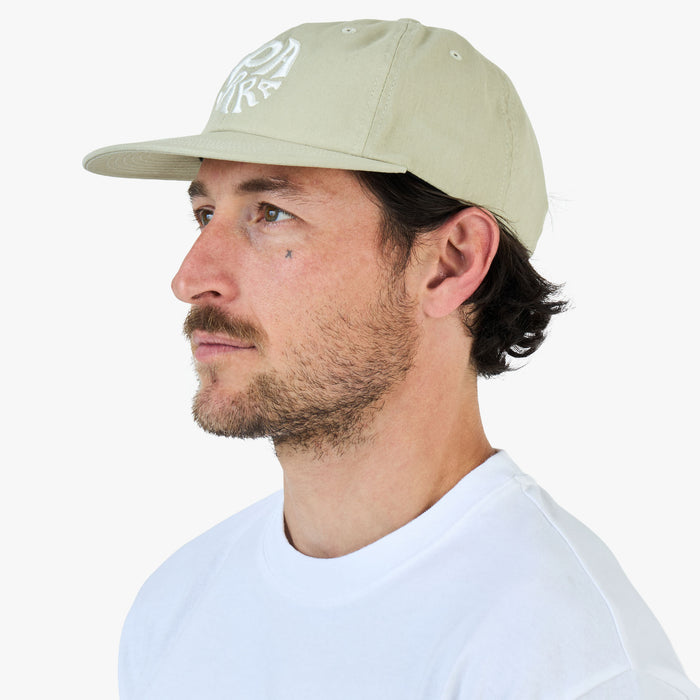 by Parra 1976 Logo 6 Panel Hat / Beige