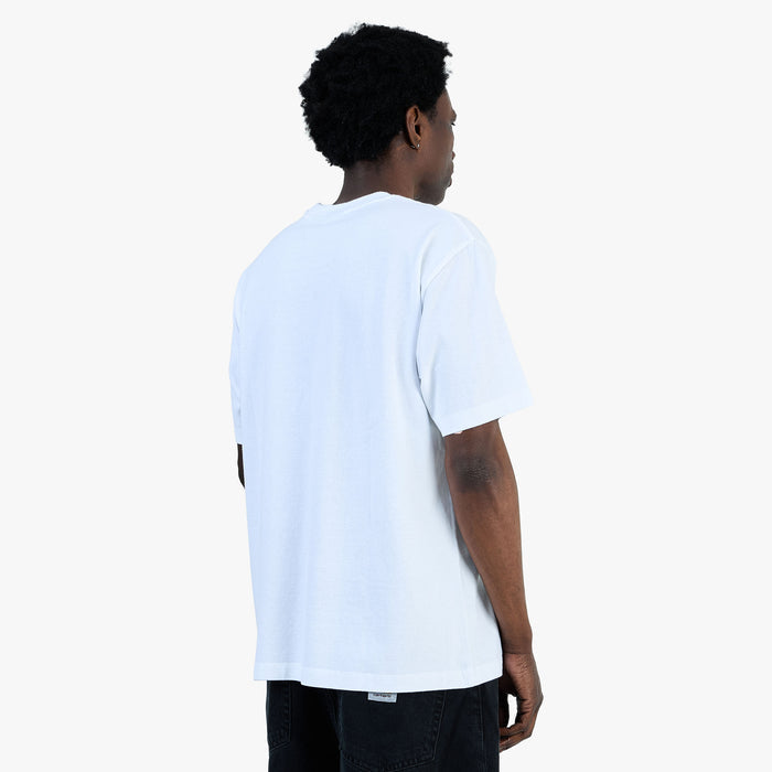 by Parra Ball To The Face T-Shirt / White