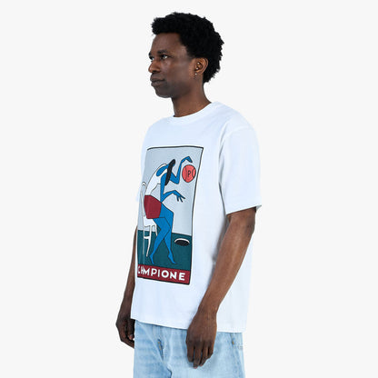 by Parra Champione T-Shirt / White