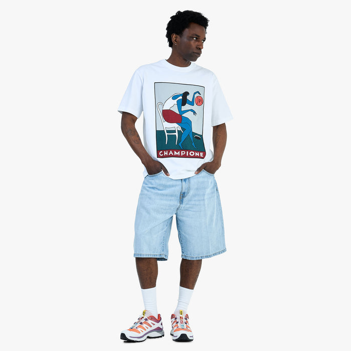 by Parra Champione T-Shirt / White