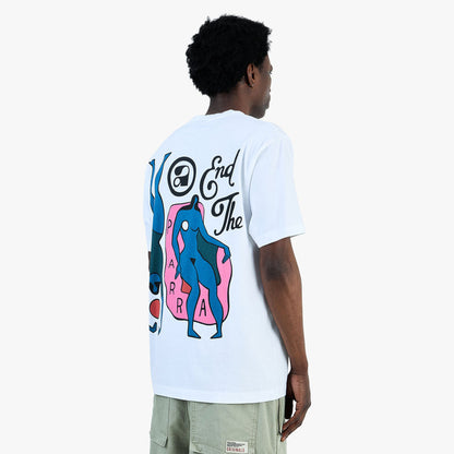 by Parra End The Loungechair T-Shirt / White