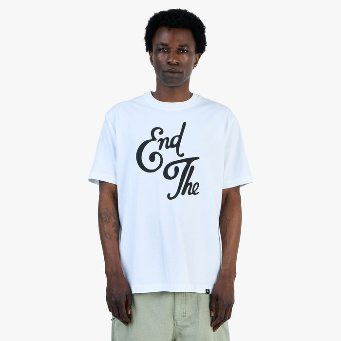 by Parra End The Loungechair T-Shirt / White