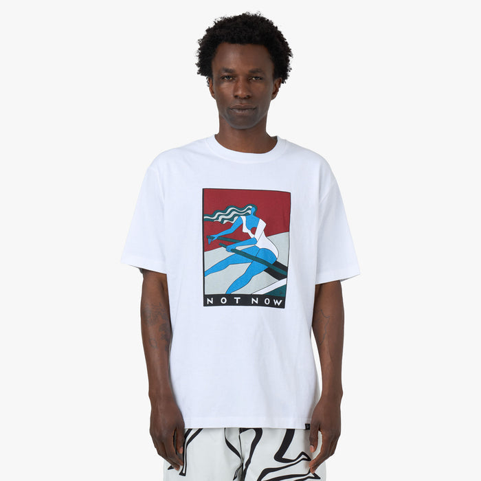 by Parra Into Nowhere T-Shirt White