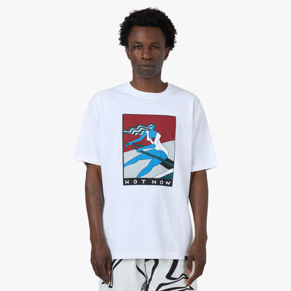 by Parra Into Nowhere T-Shirt White