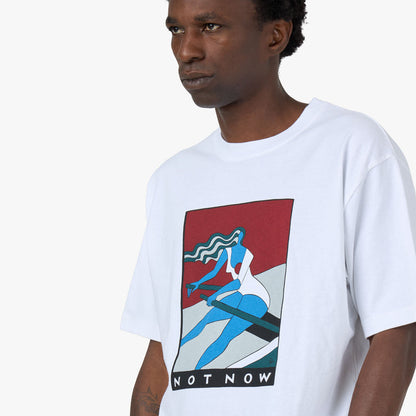 by Parra Into Nowhere T-Shirt White