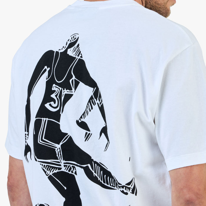 by Parra Kicked Around T-Shirt / White