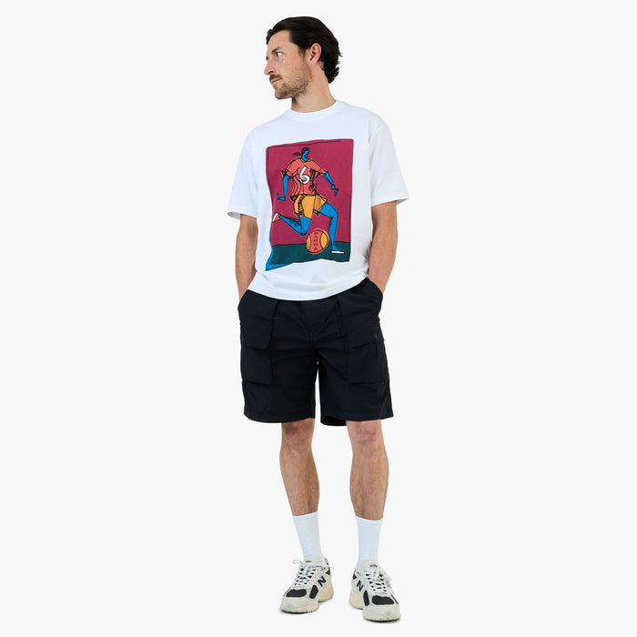 by Parra Kicked Around T-Shirt / White