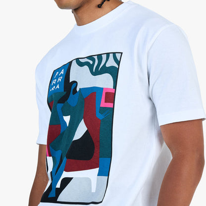 by Parra Leaving Now T-Shirt / White