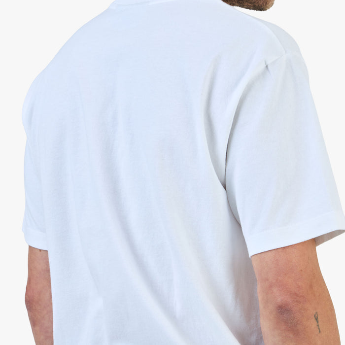 by Parra Ping Ponged T-Shirt / White