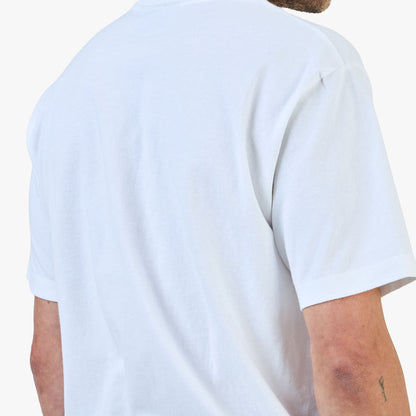 by Parra Ping Ponged T-Shirt / White