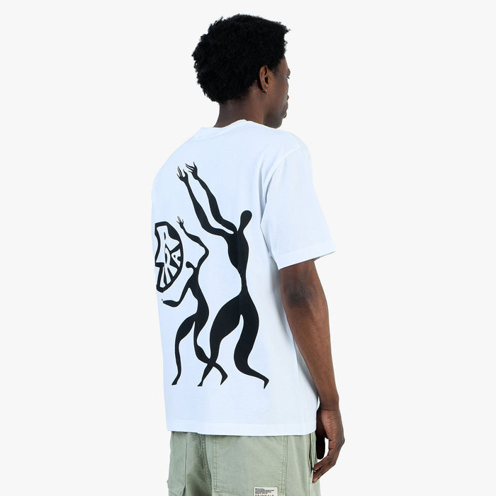 by Parra Play Ball T-Shirt / White