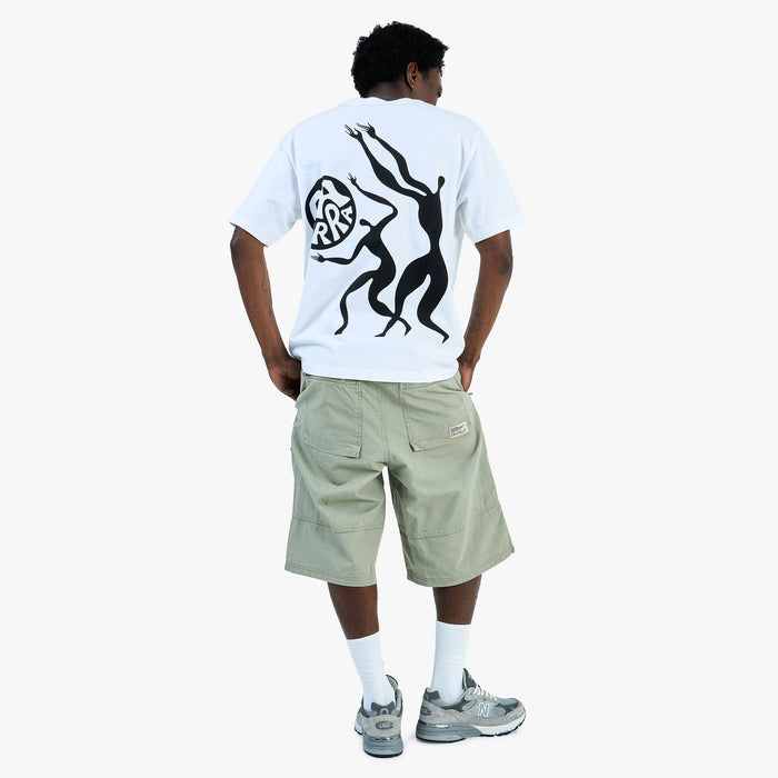 by Parra Play Ball T-Shirt / White