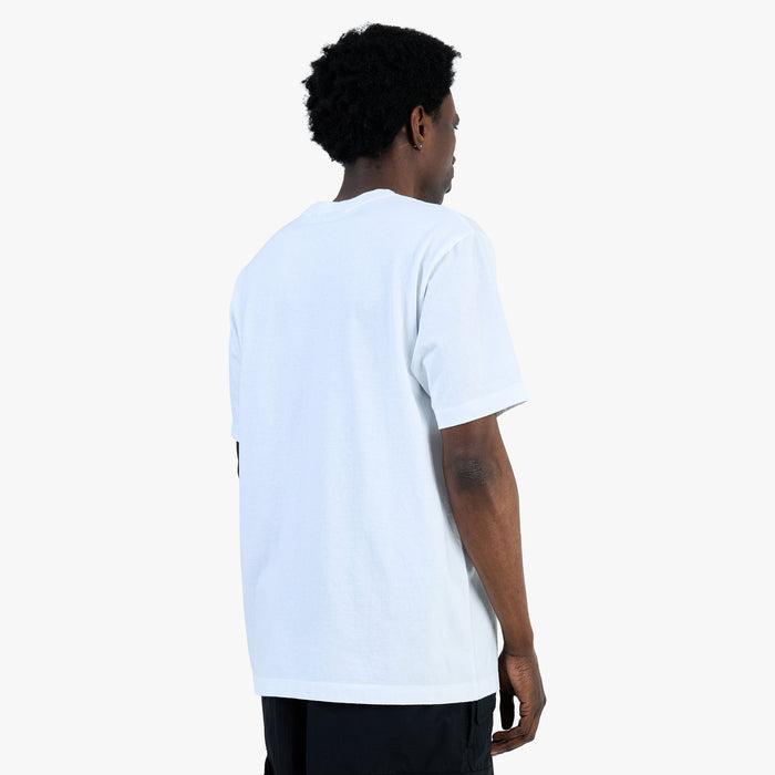 by Parra Reading The Square T-Shirt / White