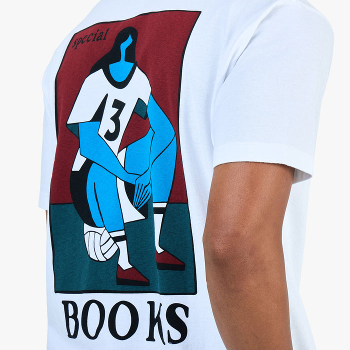 by Parra Special Books T-Shirt / White
