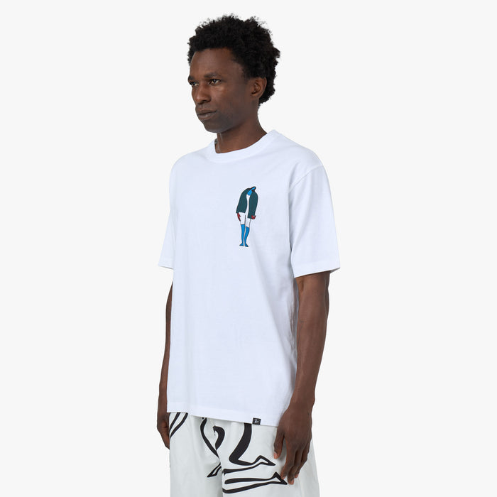 by Parra The Broken Door T-Shirt White