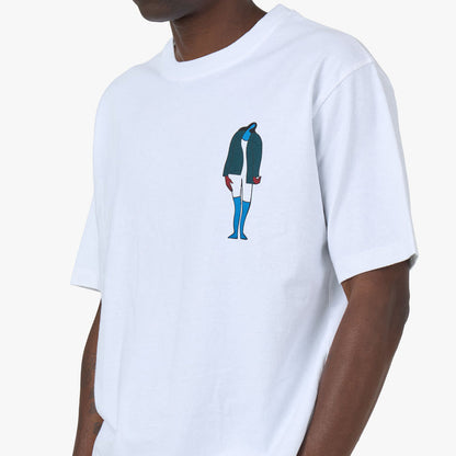 by Parra The Broken Door T-Shirt White