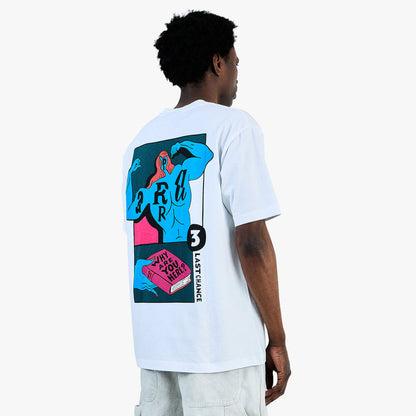 by Parra Why Are You Here T-Shirt / White