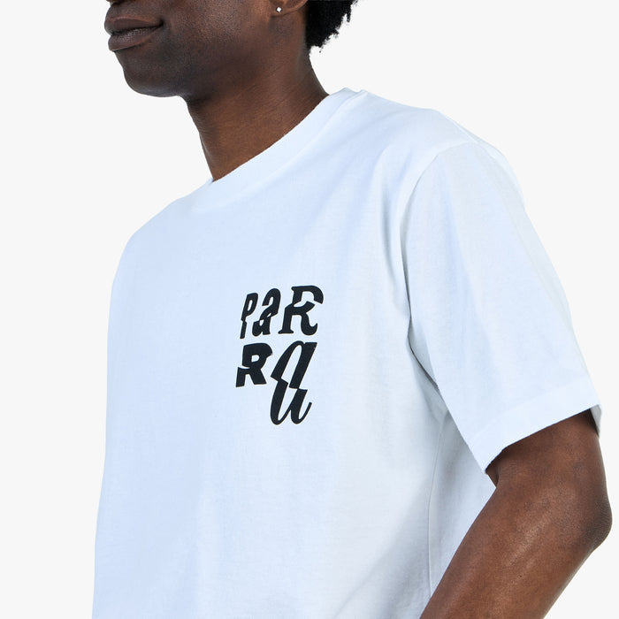 by Parra Why Are You Here T-Shirt / White