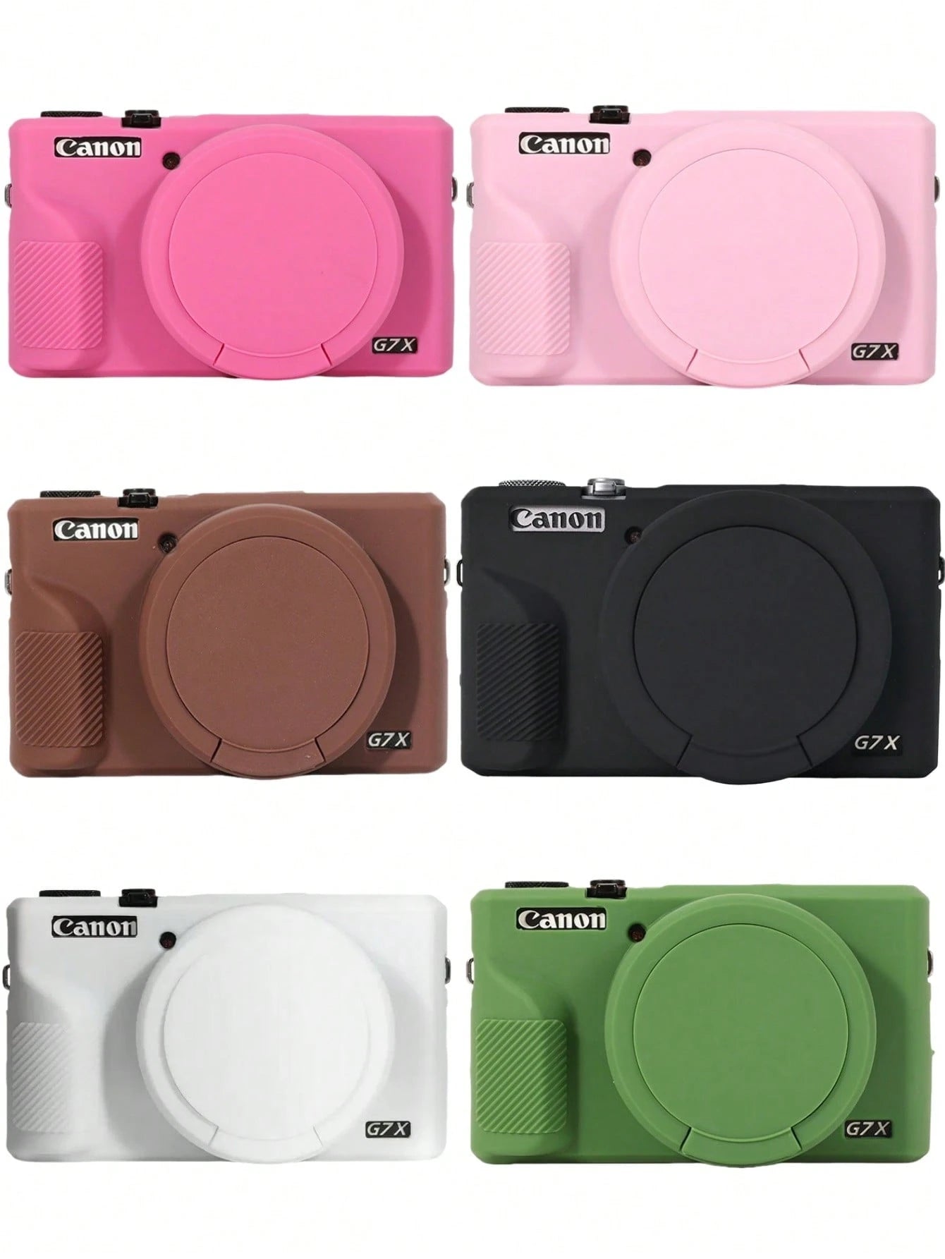 Canon G7 X Mark III Digital Camera Protective Case, Camera Silicone Sleeve, Canon Camera Bag, Camera Accessories, Camera Case Charger Case Packing Cubes For Women For Men Charger Bag