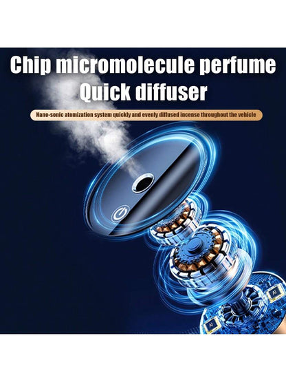 Car Aromatherapy Electromechanical Fragrance Perfume- Intelligent Start/Stop Fragrance- Automotive Accessories