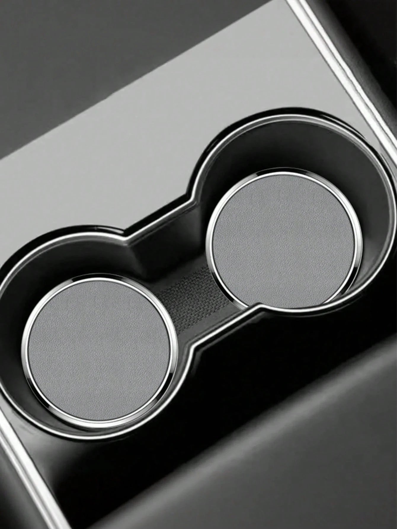 Car Cup Holder Mat Non-Slip Pad Creative Car Decoration Storage Tray Liner Universal Dust-Proof Mat