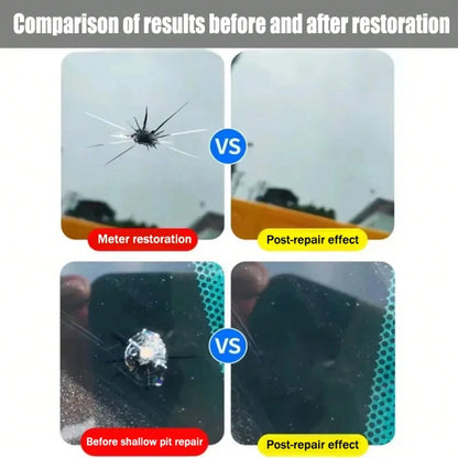 Car Glass Crack Repair Car Window Scratches Repair Automobile Windshield Broken Repair Automobile Windscreen Restoration