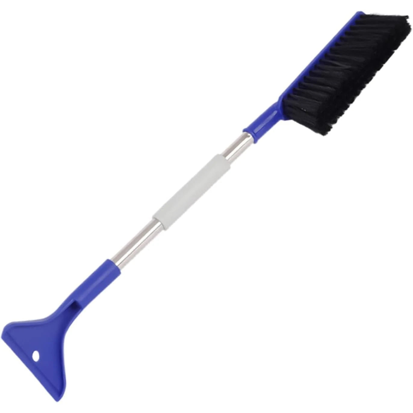 Car Ice Scraper- Snow Brush Car, Snow Shovel Brush| Auto Snow Windshield And Roof Cleaner, Snow Brush Combo With Extendable Handle Grip, Lightweight Winter Tool Auto Snow Removal Accessory For