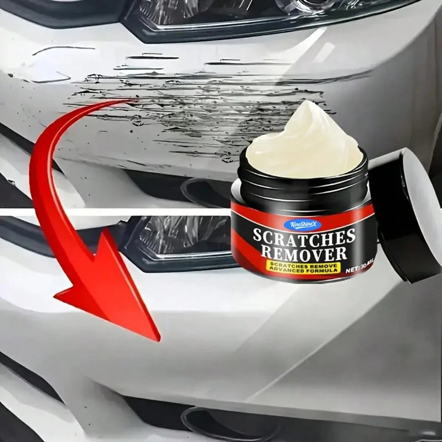 Car Scratch Wax & Swirl Remover Nano Polishing Agent, Car Clay Scratch Repair Paste Set- Suitable For Multiple Car Paint Colors, Used For Vehicle Surface Repair & Maintenance, Car Accessories