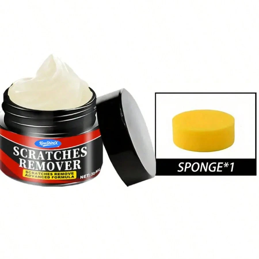Car Scratch Wax & Swirl Remover Nano Polishing Agent, Car Clay Scratch Repair Paste Set- Suitable For Multiple Car Paint Colors, Used For Vehicle Surface Repair & Maintenance, Car Accessories