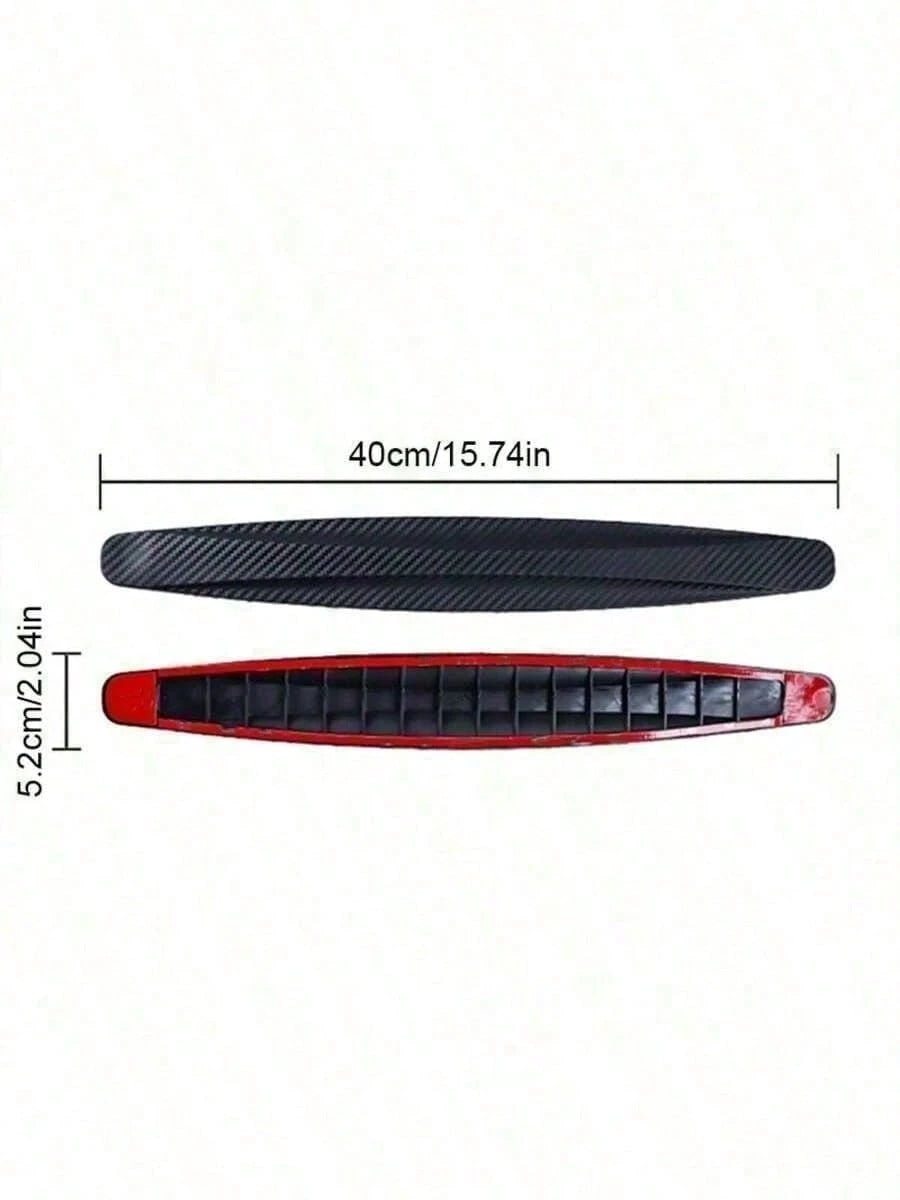 Carbon Fiber Anti-Collision Strip Covers Entire Car Body! Anti-Scratch, Anti-Collision, Significantly Enhances Appearance, Instantly Transforms Vehicle Into Track-Level Protected Car!