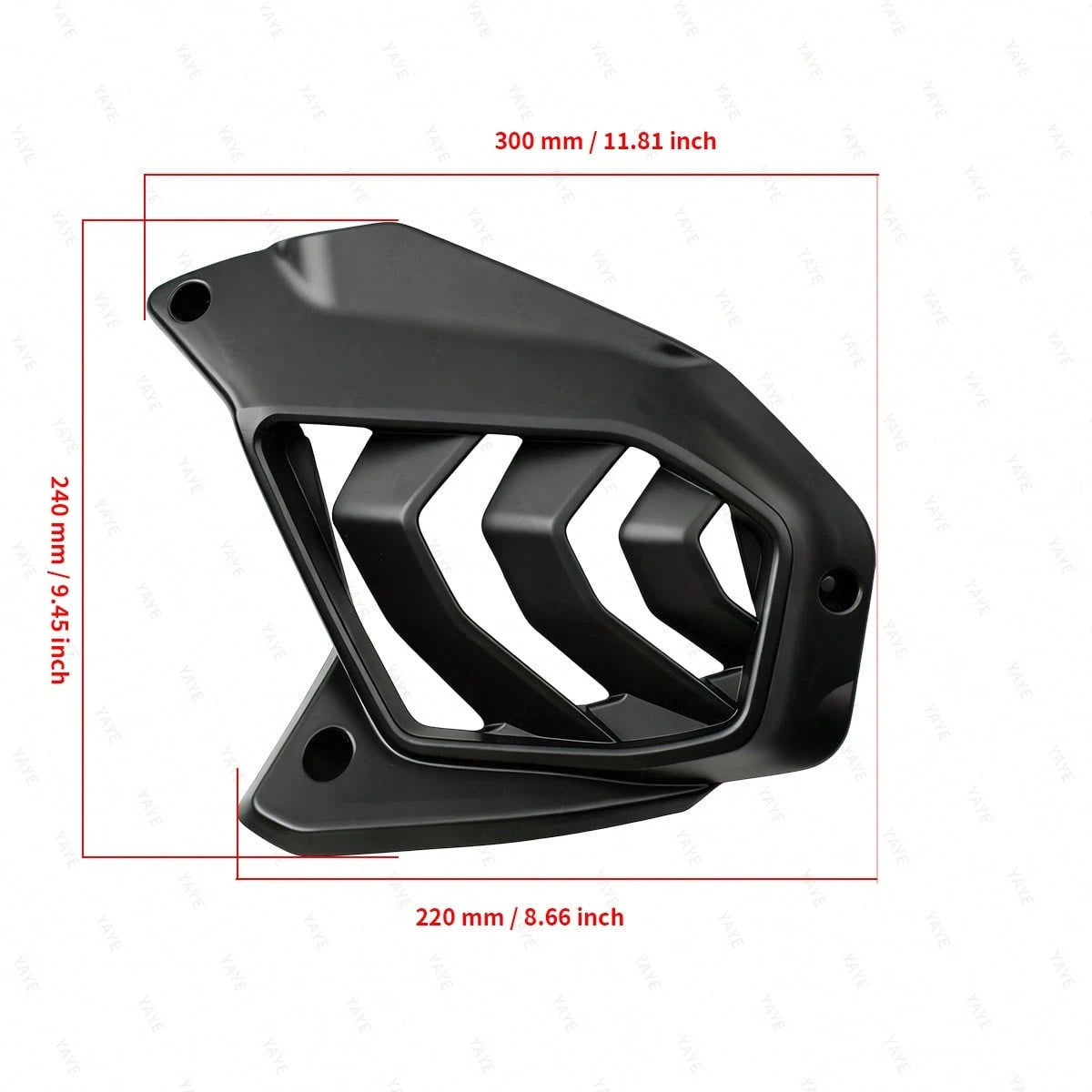 Carbon Fiber Pattern Radiator Cover Decorative Accessory For NMAX155 25 Model