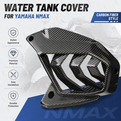 Carbon Fiber Pattern Radiator Cover Decorative Accessory For NMAX155 25 Model