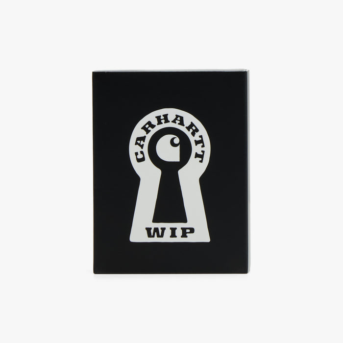 Carhartt WIP Locked Cone Incense Holder White / Black