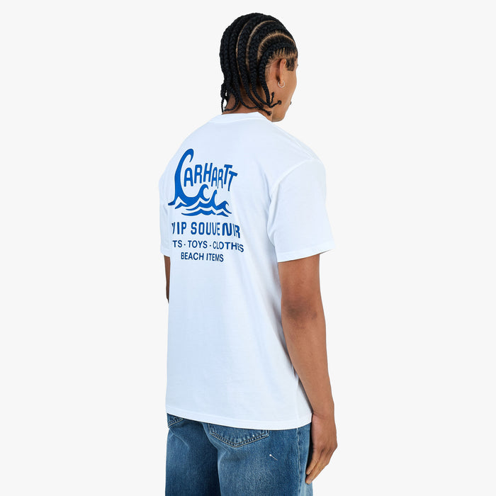 Carhartt WIP Waves T-Shirt / White