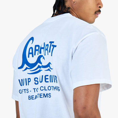 Carhartt WIP Waves T-Shirt / White