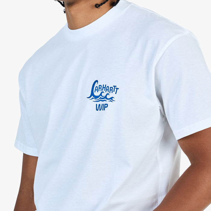 Carhartt WIP Waves T-Shirt / White
