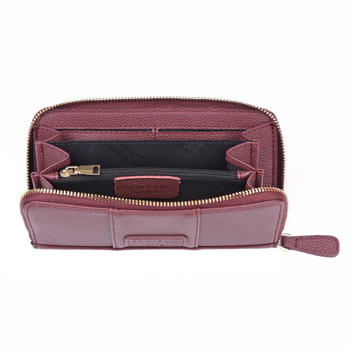 Chelsea Wallet Purse Deep Burgundy