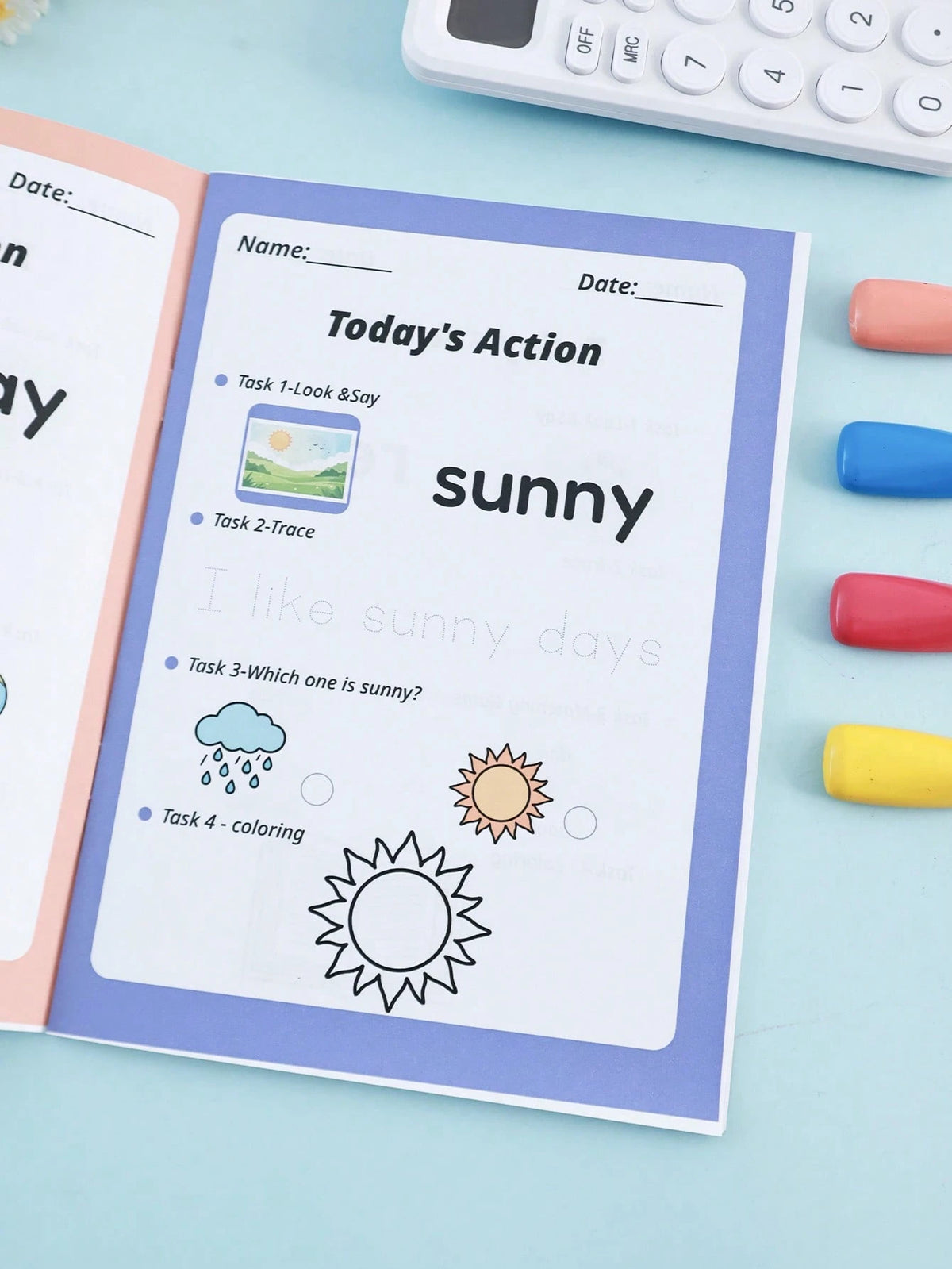 Children's English Sentence Matching Practice Book Early Education Enlightenment Cognitive Learning Book Sentence Tracing Book Back To School Season School Return Tutoring Learning Book Teacher Homewo
